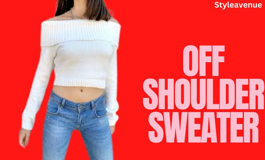 Off-Shoulder-Sweater