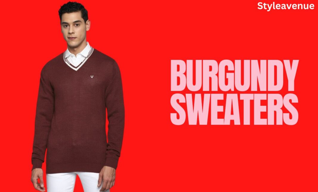 Burgundy-Sweaters