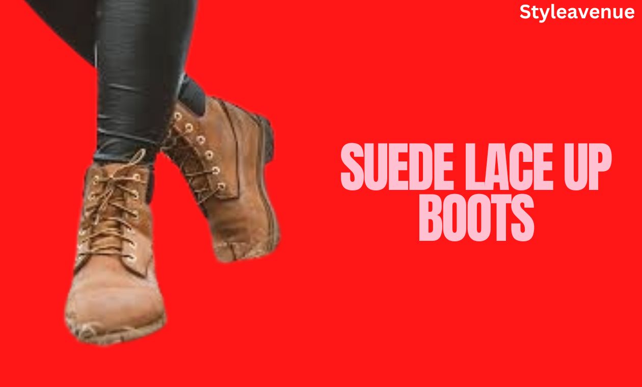 Suede Lace Up Boots